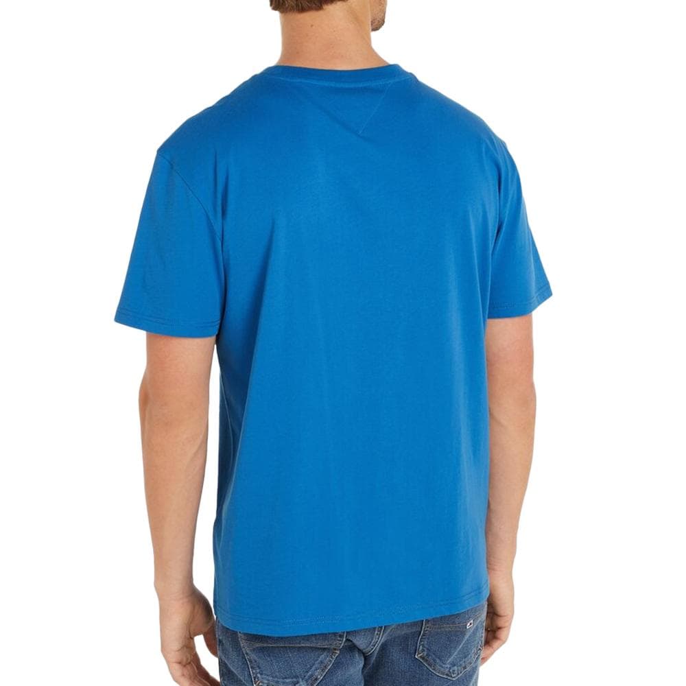 T-shirt Bleu Homme Tommy Hilfiger Dna 2