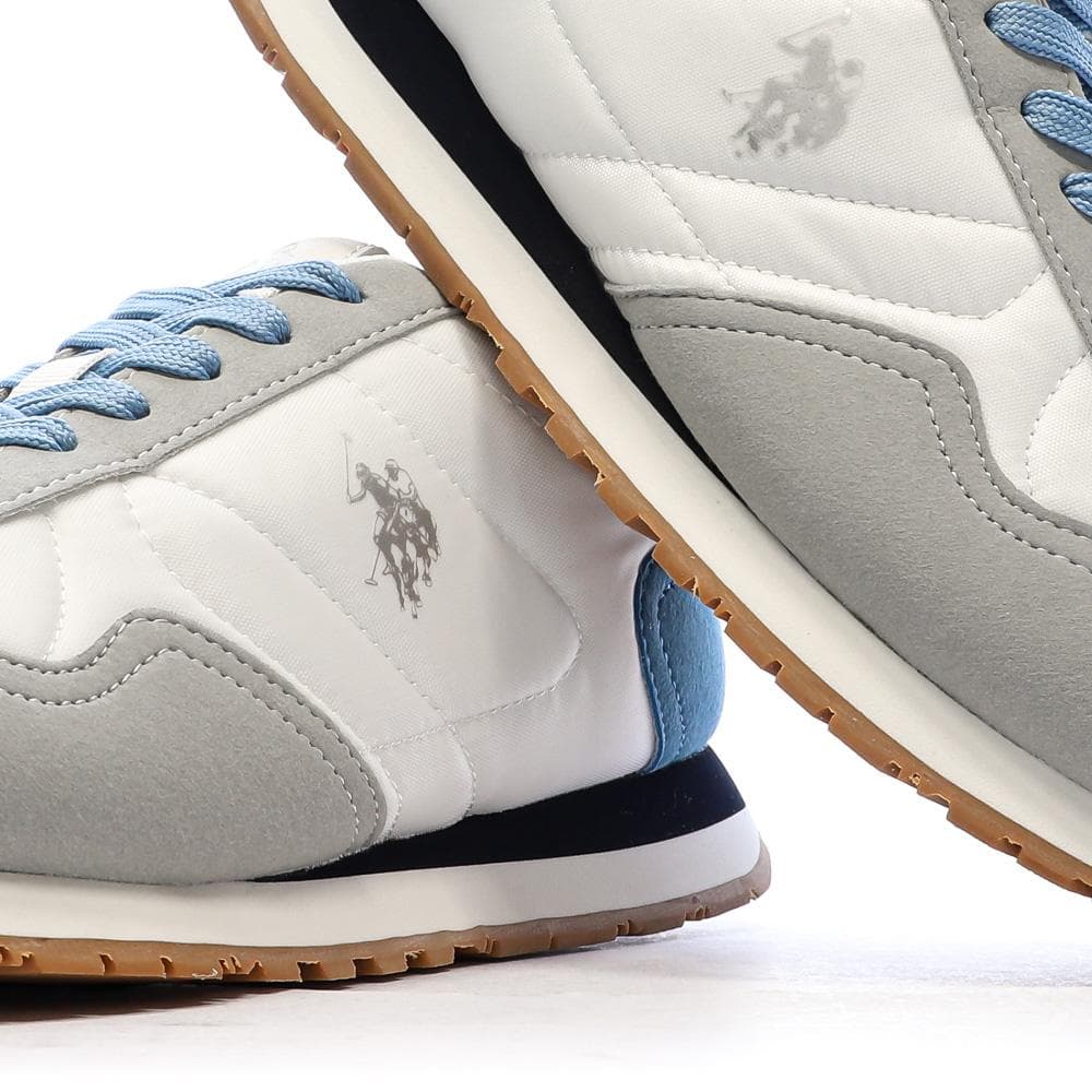 Baskets Blanches/Bleu/Gris Femme US Polo ASSN FS1 7