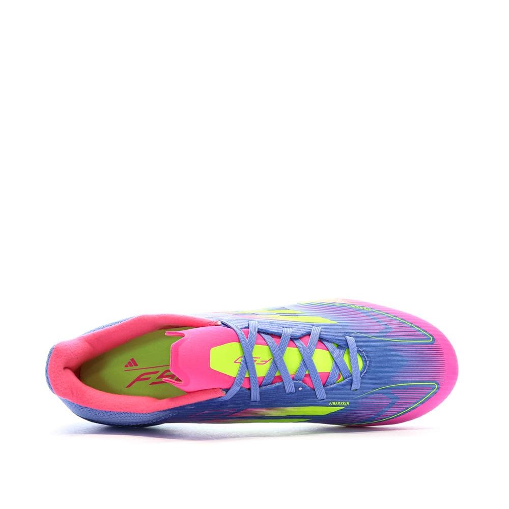 Chaussures de Foot Bleu Homme Adidas F50 League FG/MG 4