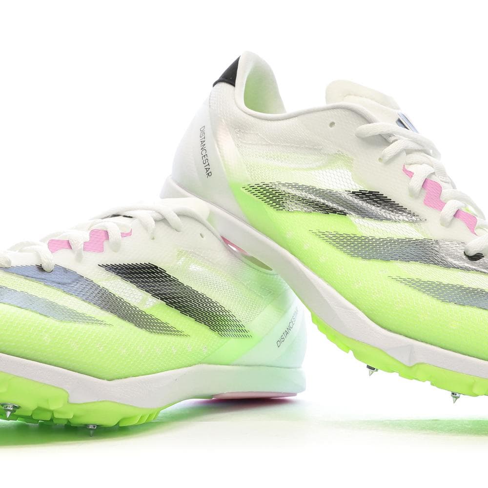 Chaussures d'Athlétisme Blanche Homme Adidas Distancestar M 7