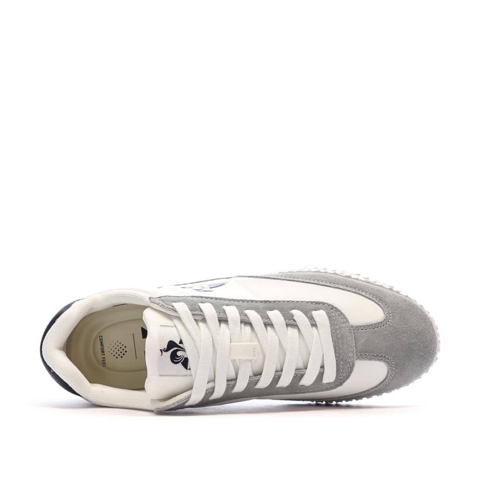 Baskets Blanches/Grises Homme Le Coq Sportif Veloce I Optical 4