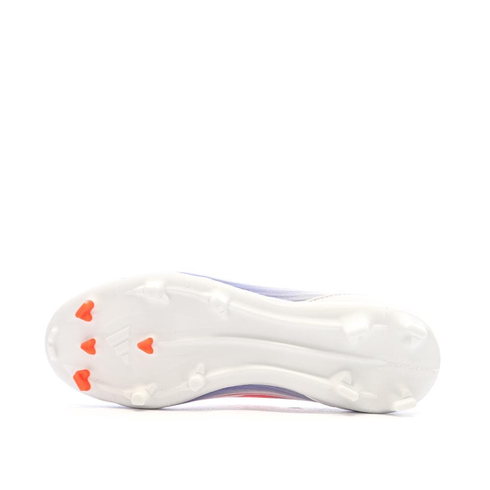 Chaussures de Foot Blanc/Bleu Junior Adidas F50 League FG/MG 5