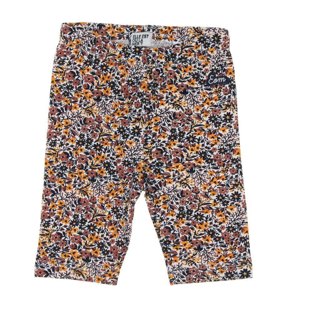 Legging Marine à fleurs Bébé EOM Leg 1