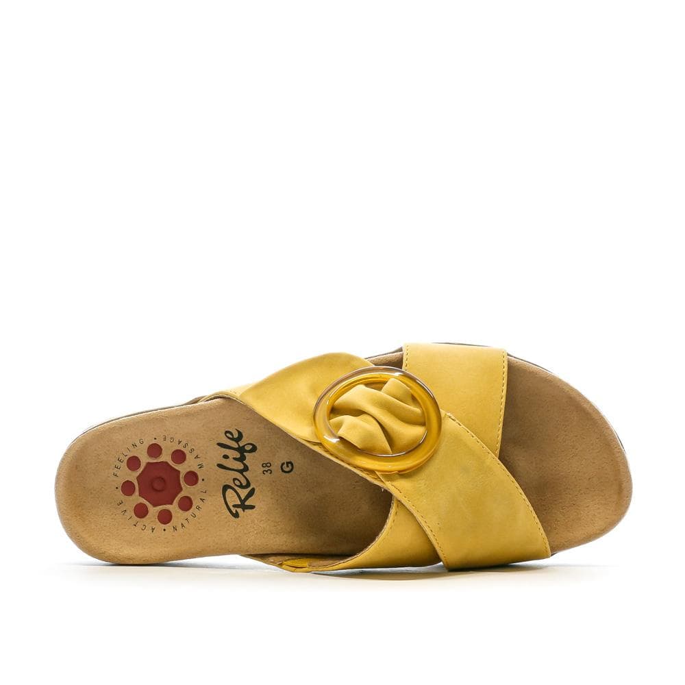 Sandales Jaune Femme RELIFE Helene 4