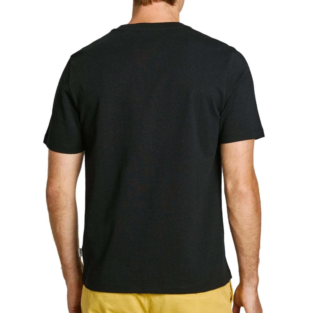 T-shirt Noir Homme Pepe jeans Connor 2