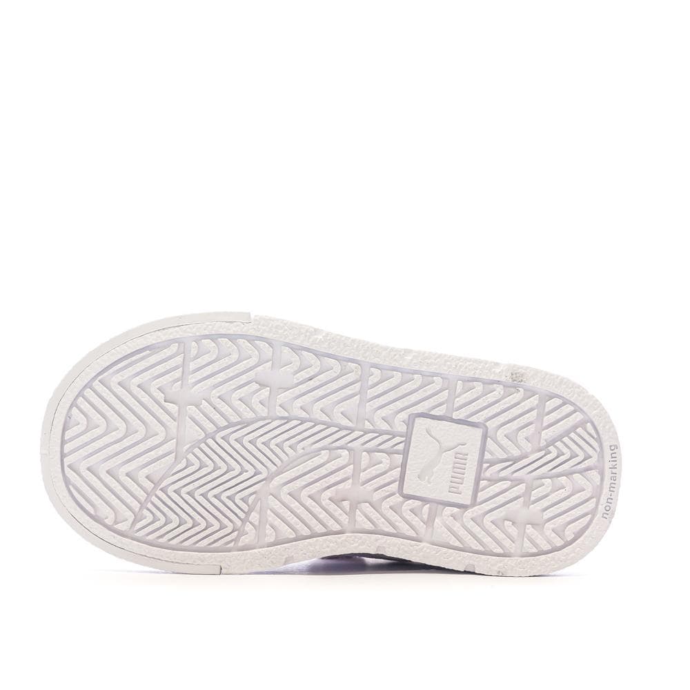 Baskets Blanc/Rose Puma Cali Court Match 5