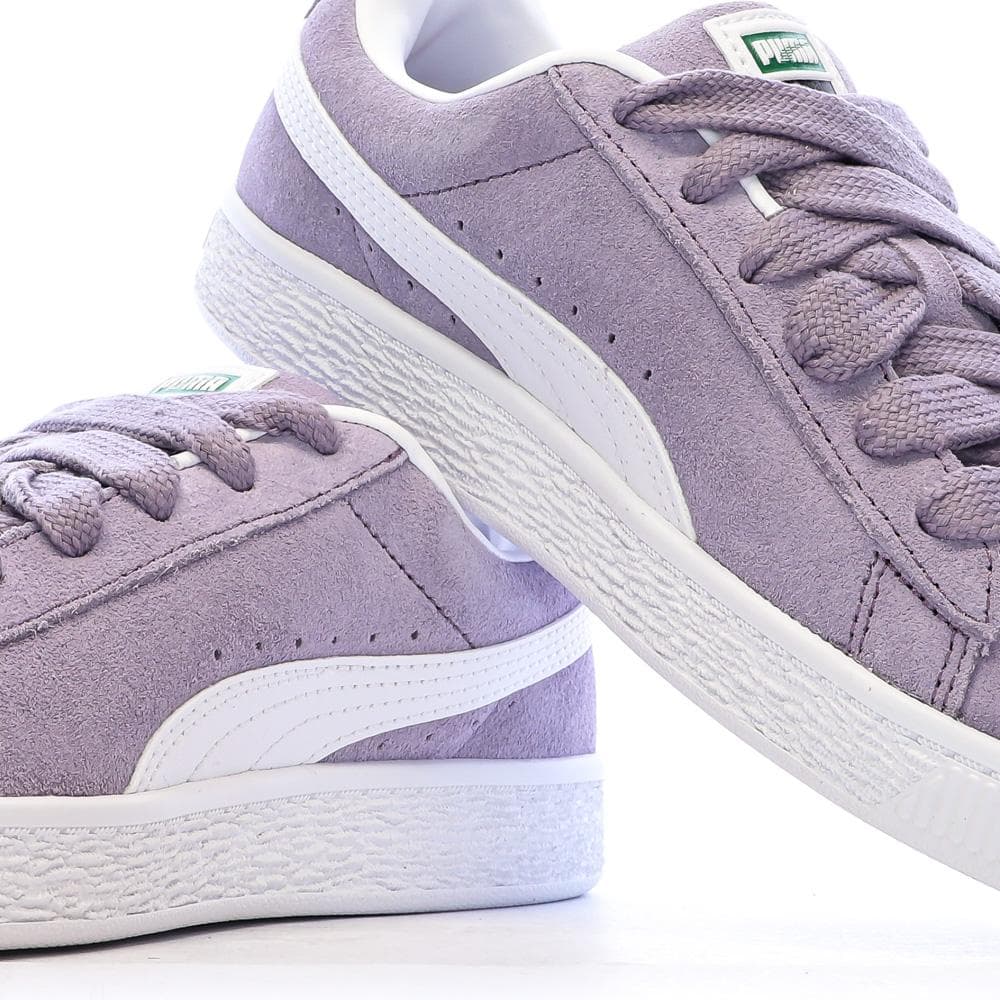 Baskets Violettes Fille Puma Suede Xl 7