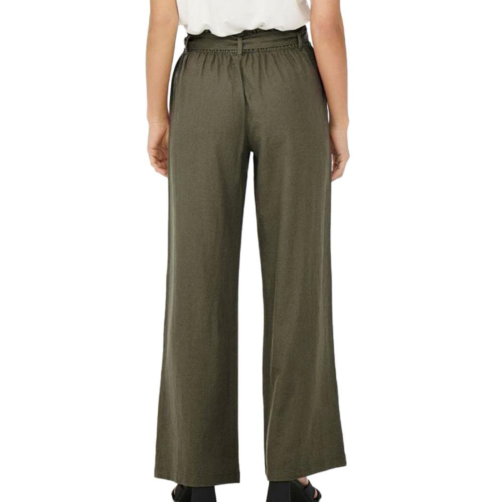 Pantalon Kaki Femme JDY Linen 2