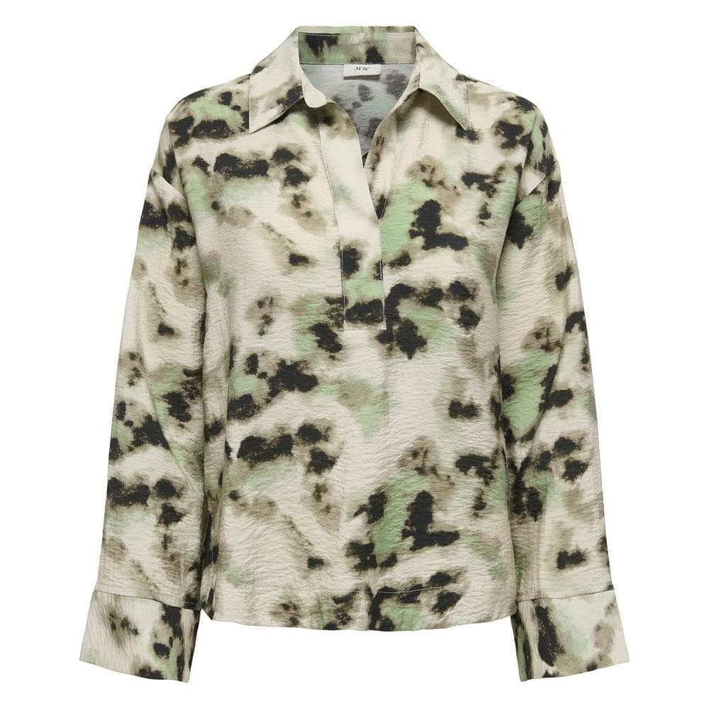 Blouse Beige/Vert/Noir Femme JDY Millie 1