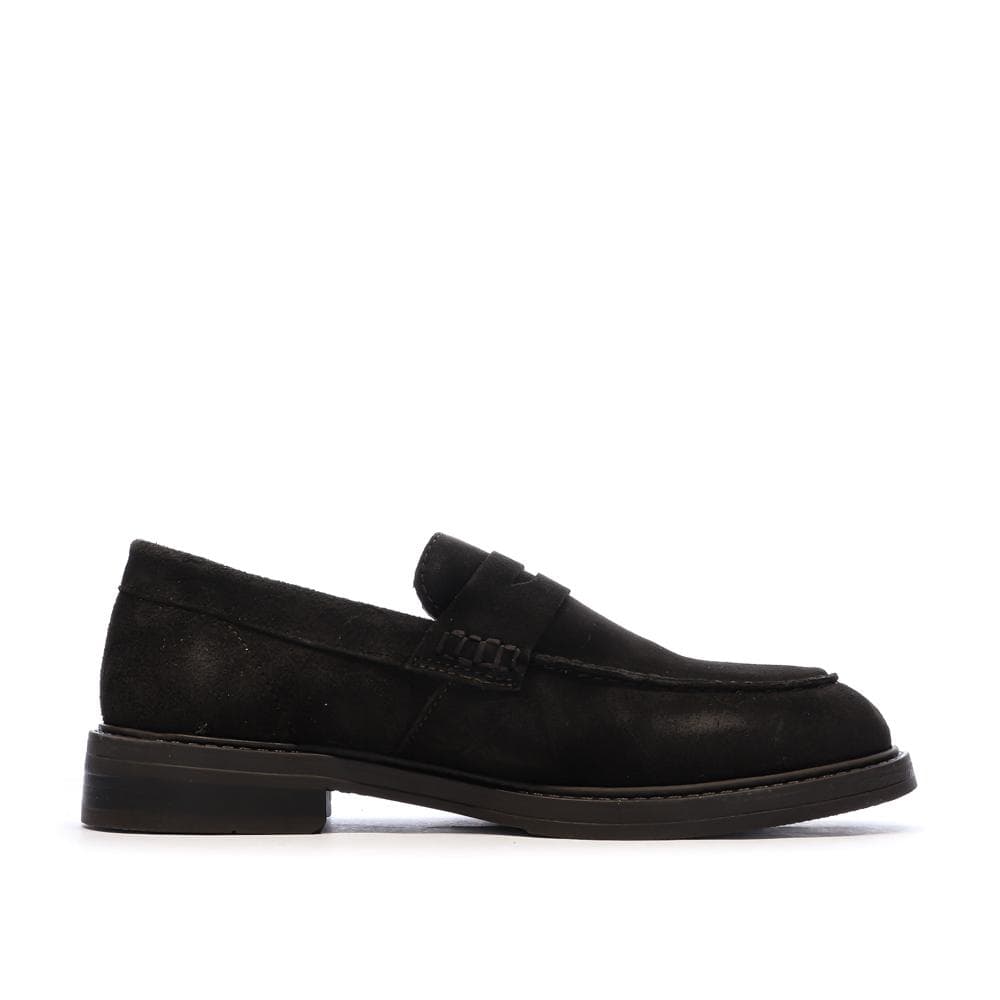 Mocassins en Daim Marron Homme Selected Suede Penny 2