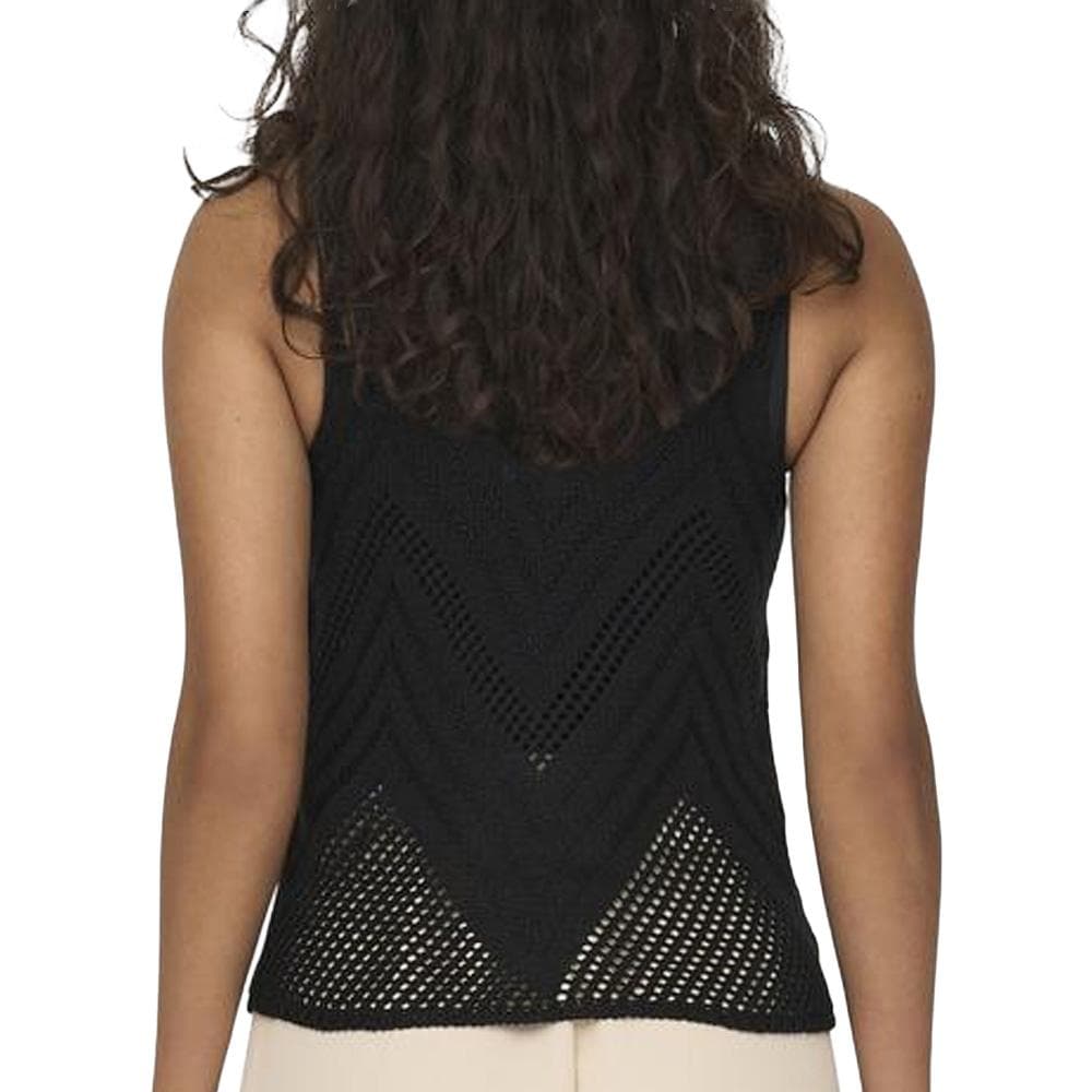 Top Crochet Noir Femme Jdy 15226348 2