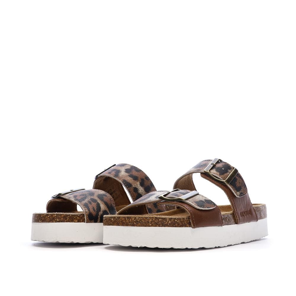 Sandales Marron Femme Kaporal Solinea 6
