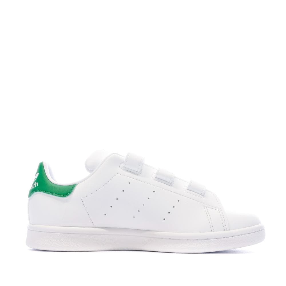 Baskets Blanches Mixte Adidas Stan Smith Scratch 2