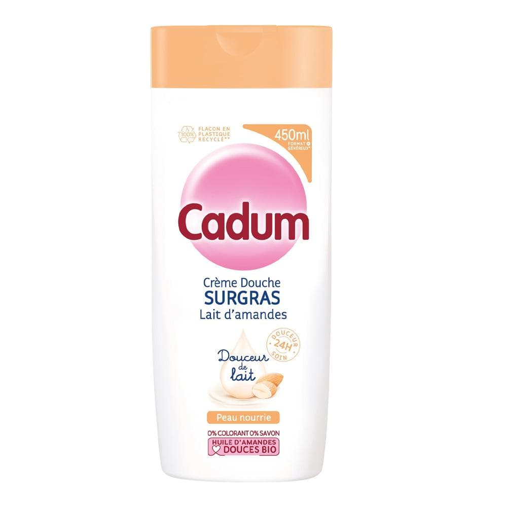 Crème Douche Surgras Lait d'amandes Cadum 450ml 1