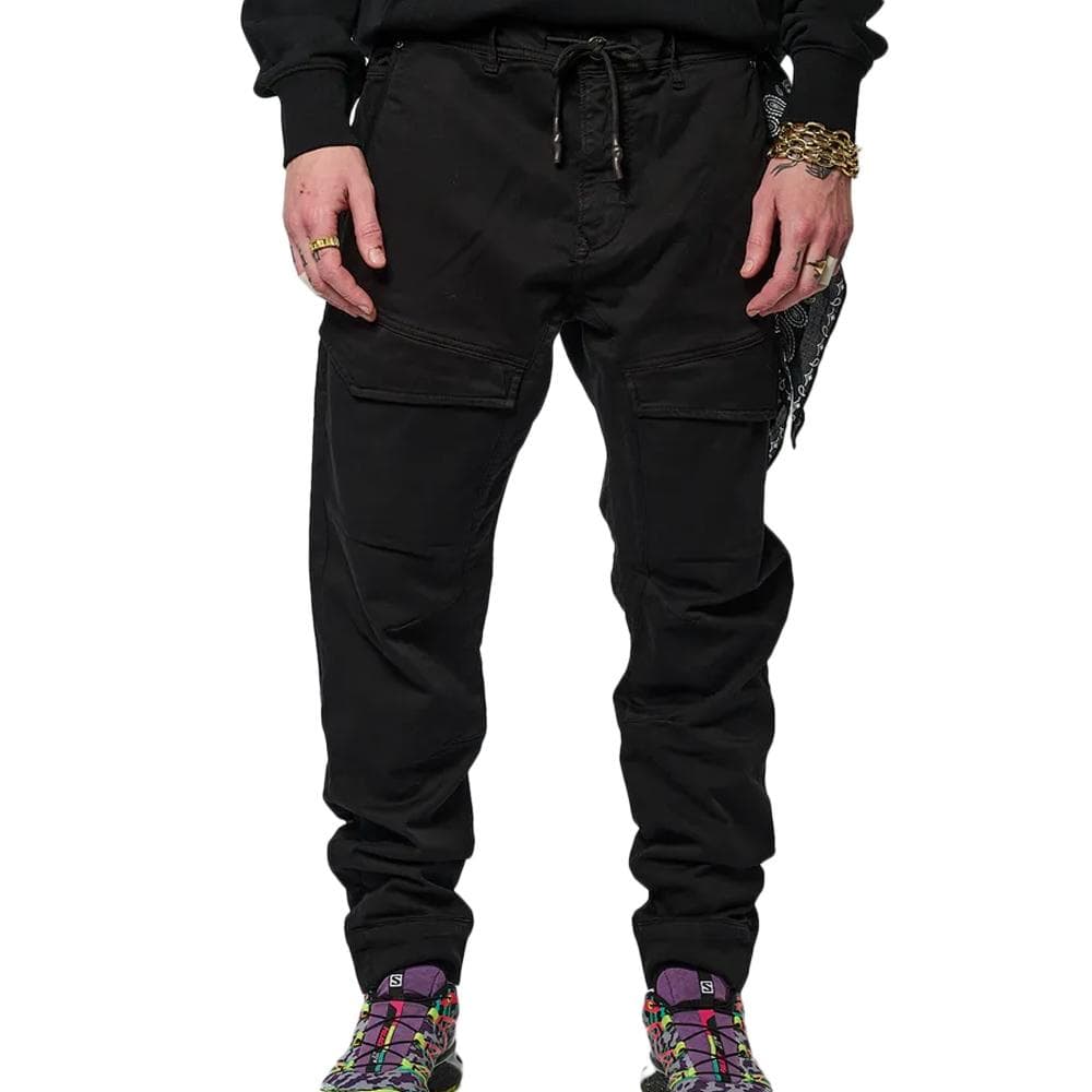 Pantalon Toile Noir Homme Kaporal RONANE 1