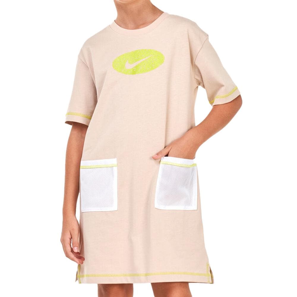 Robe Beige Fille Nike Dress 1