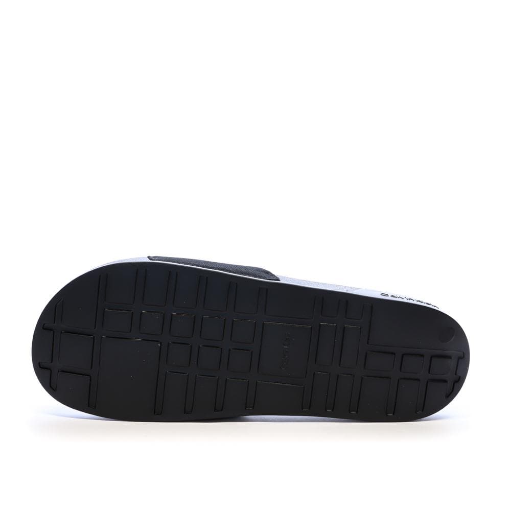 Claquettes Noires Homme Calvin Klein Jeans Slide 2