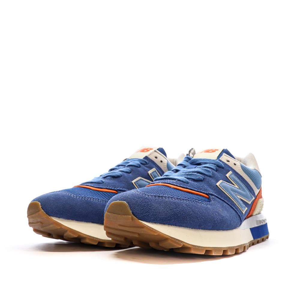 Baskets Bleu/Orange Homme New Balance 574 6