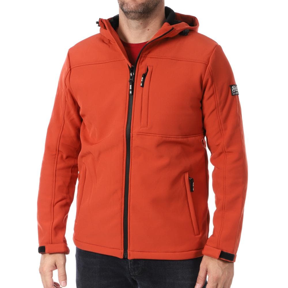 Veste Imperméable Rouge Homme RMS26Softshell Outdoor 1