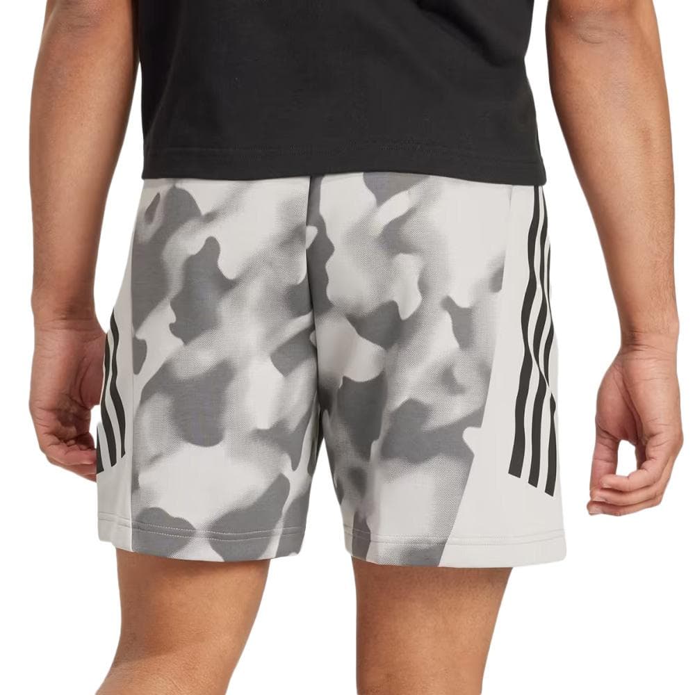 Short Gris à Motifs Homme Adidas IW6081 2