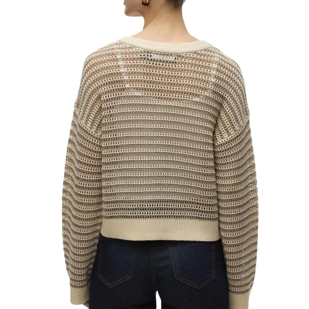Pull Beige/Marron Femme Vero Moda Madera 2