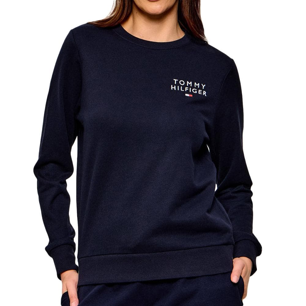 Sweat Marine Femme Tommy Hilfiger Track 1
