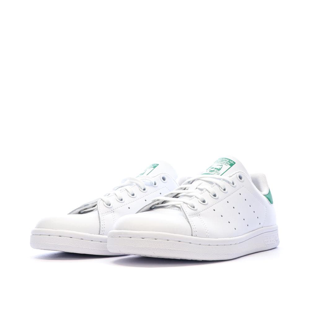 Stan Smith Blanc/Vert Mixte Adidas 6