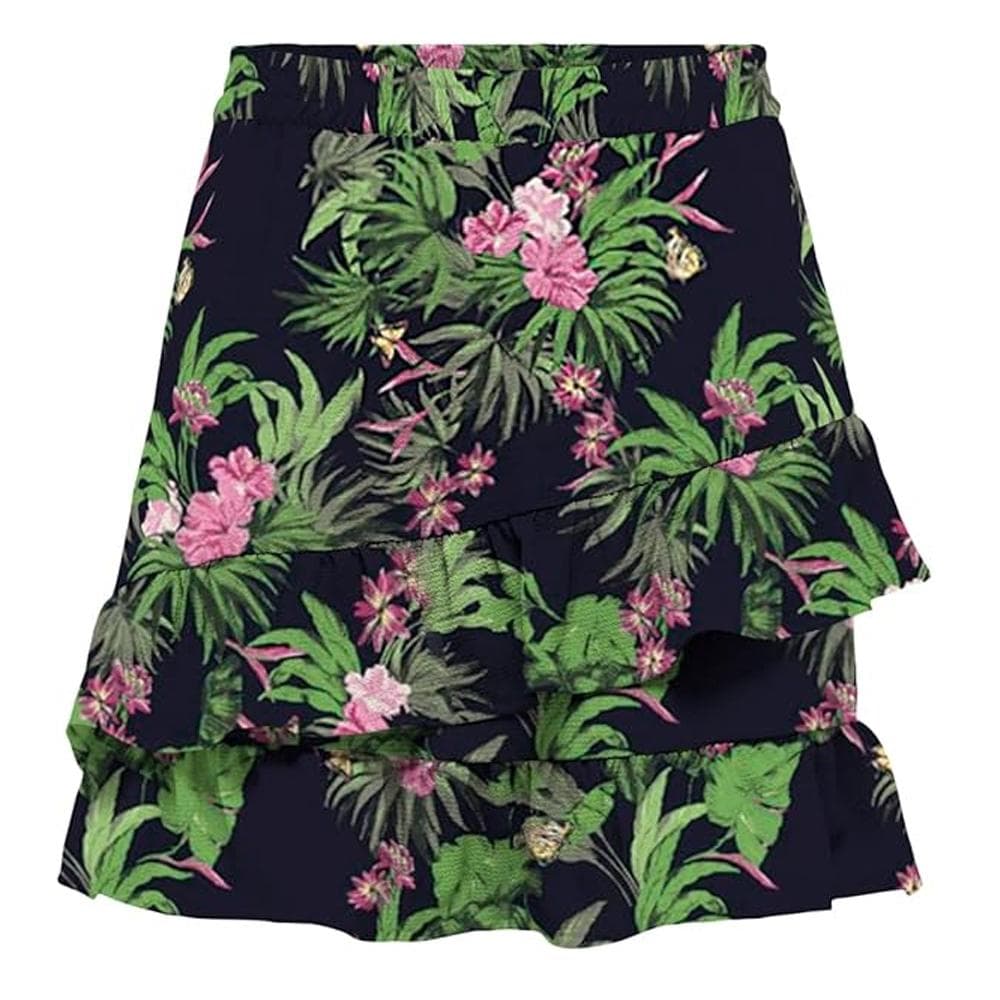 Jupe Noir/Vert Femme Only Onlnova Life Merle 1