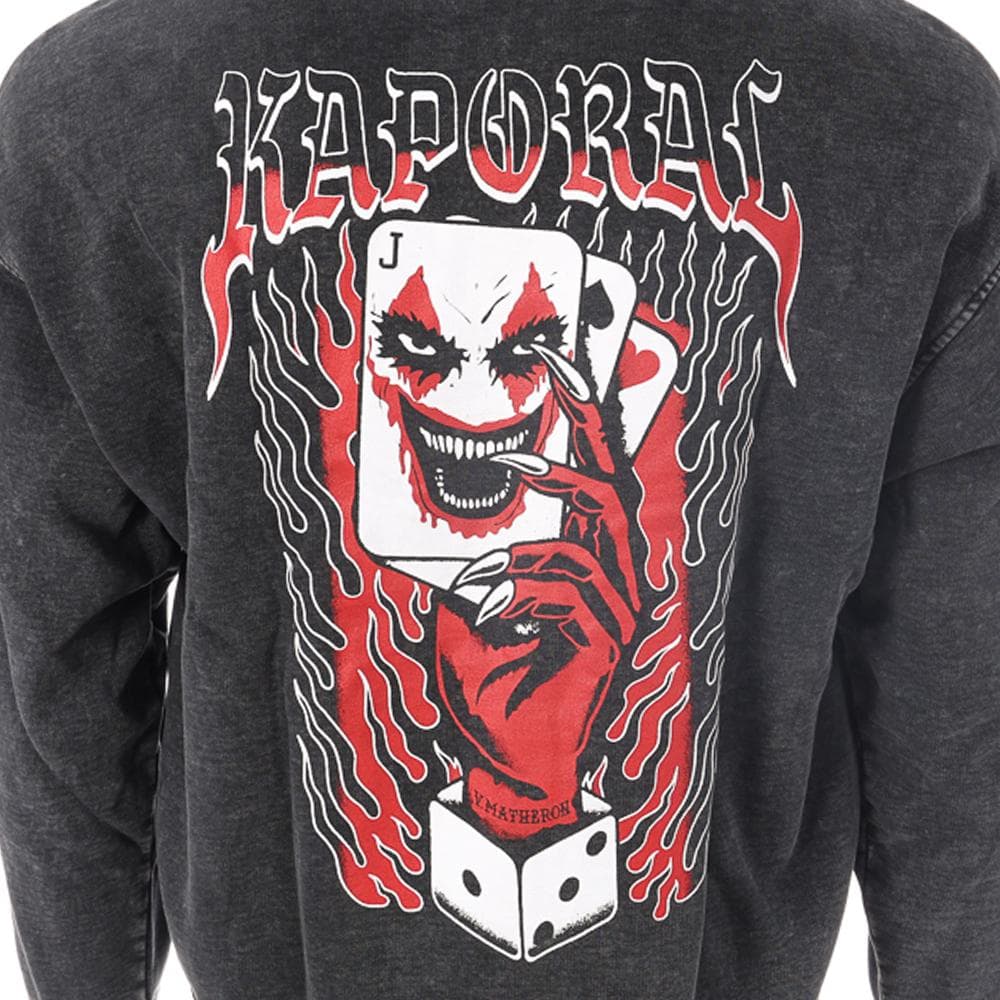 Sweat à Capuche Gris Homme Kaporal Vince 3
