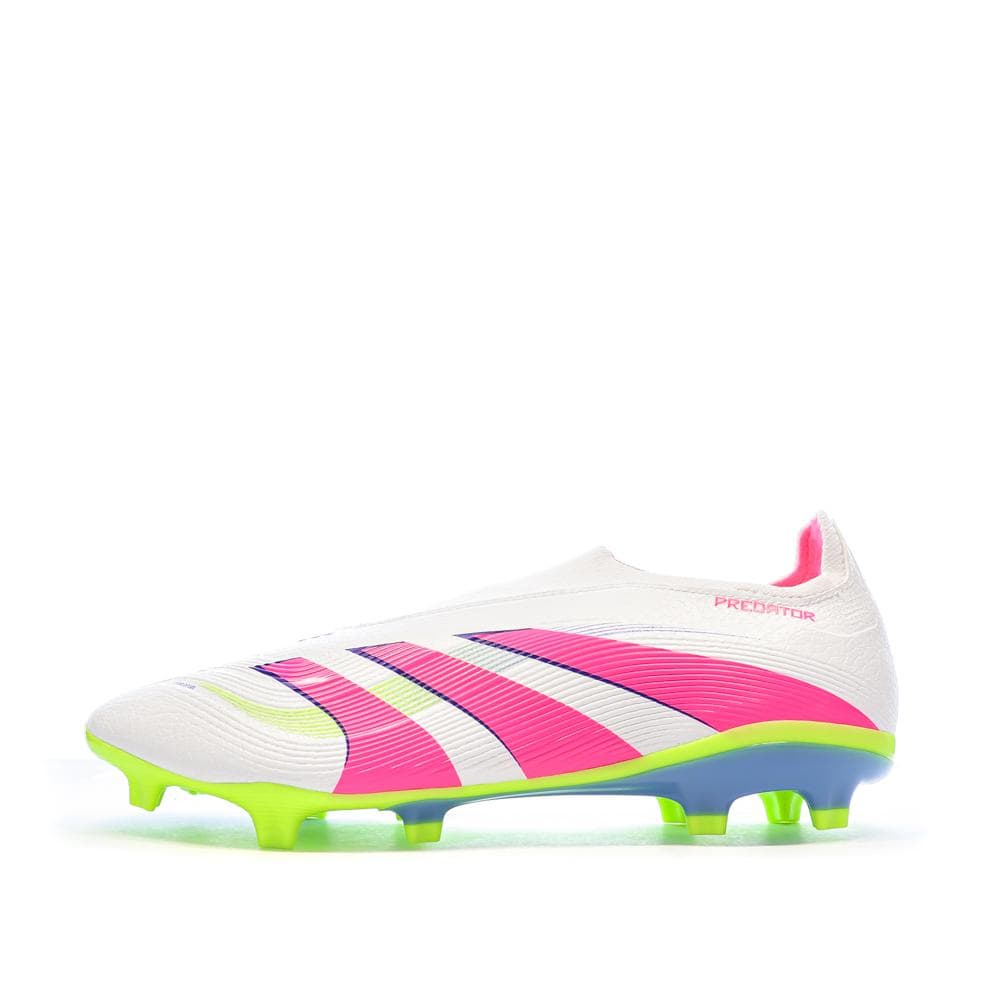Chaussures de Foot Blanc/Rose Homme Adidas Predator League Ll FG/MG 1