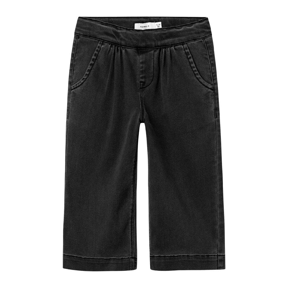 Jean Large Noir Fille Name it Fbella Wide 1