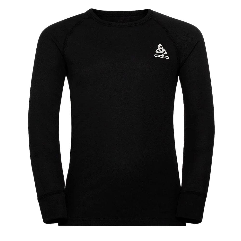 T-shirt Thermique Noir Enfant Odlo Active Warm Eco Kid 2