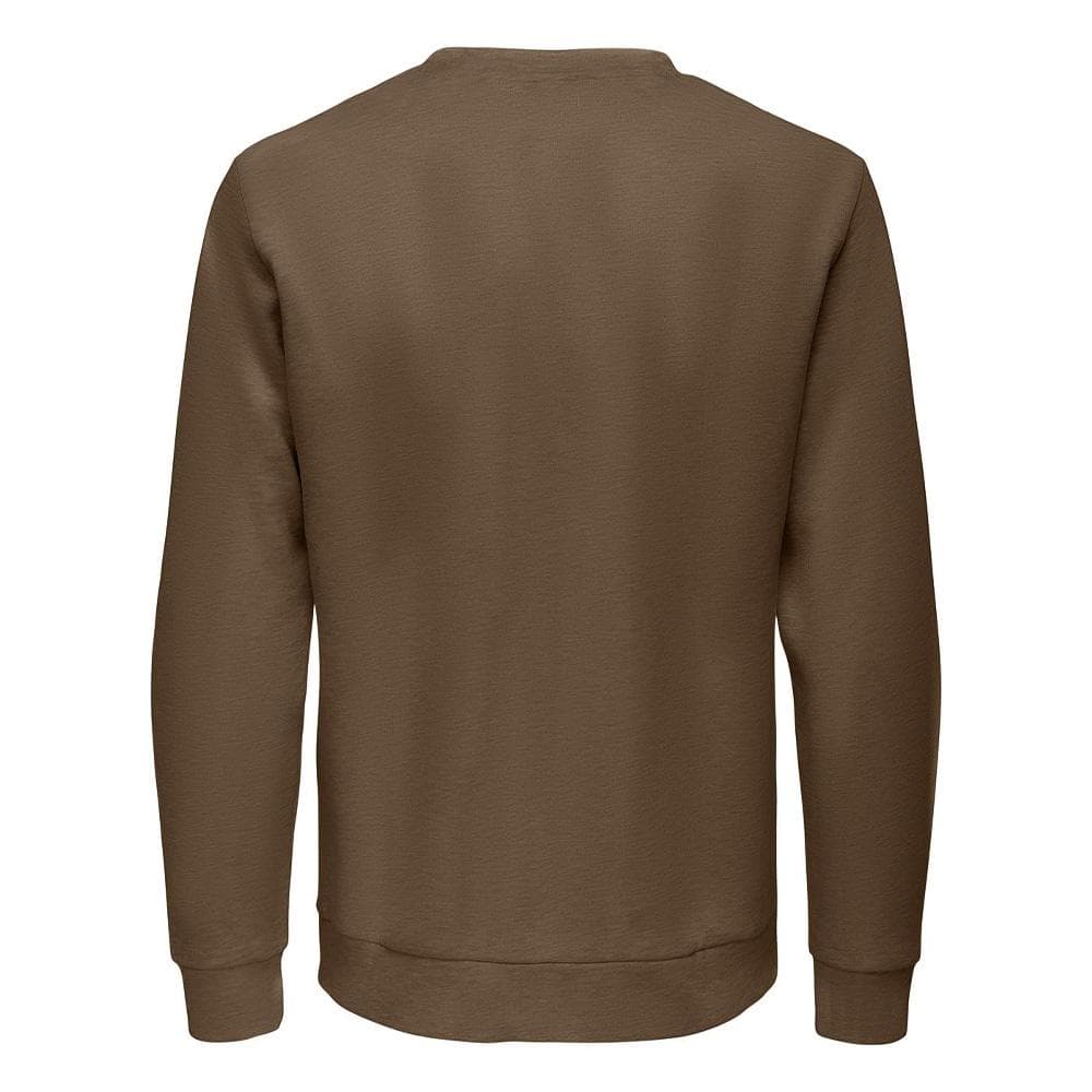 Sweat Marron Homme Only & Sons Chase 2