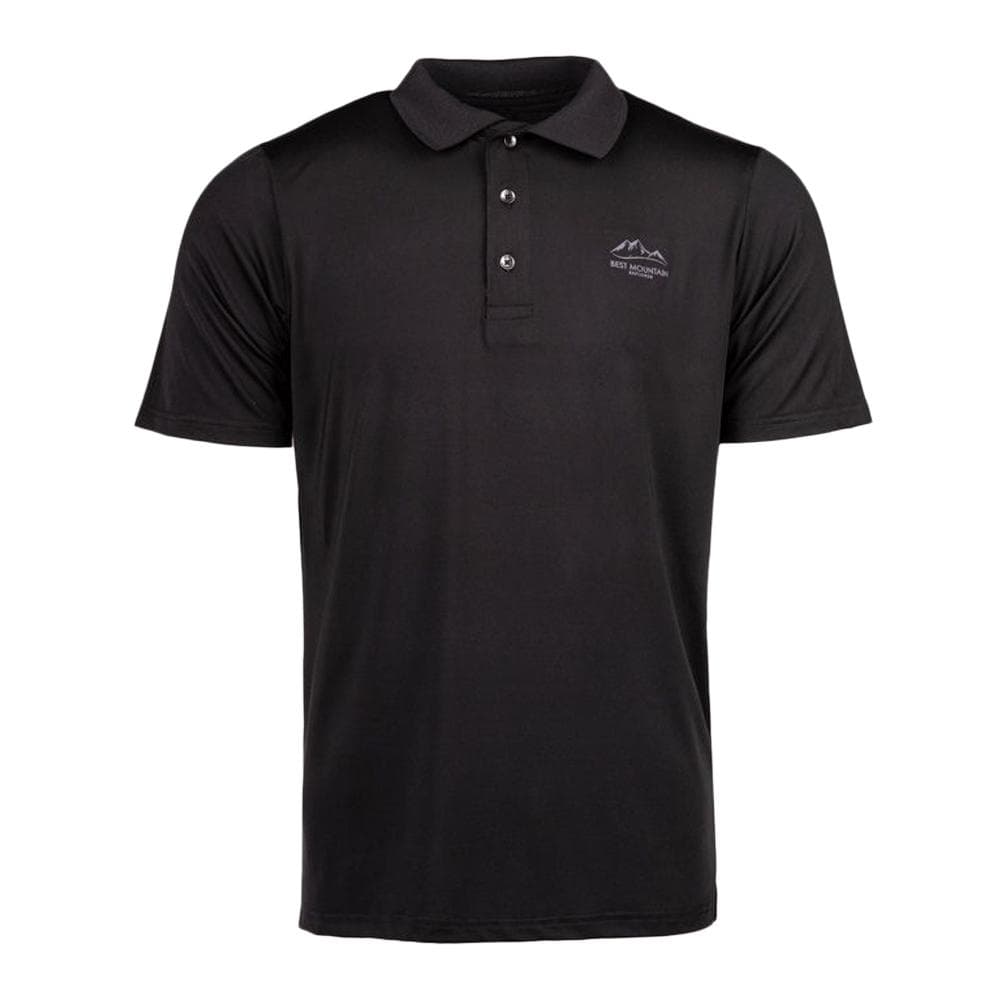 Polo Noir Homme Best Mountain RANDO 107 1