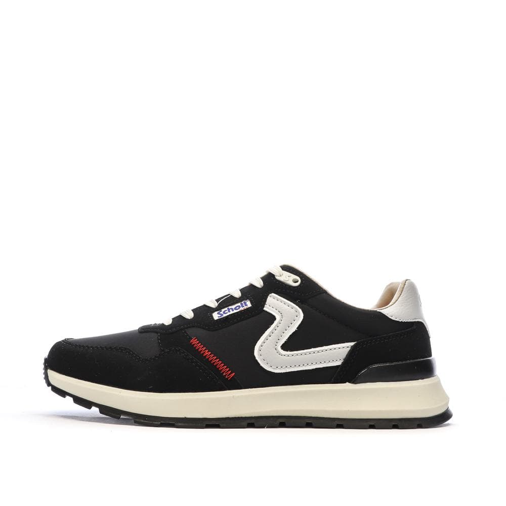 Baskets Noires/Blanches Homme Schott Dorian 1