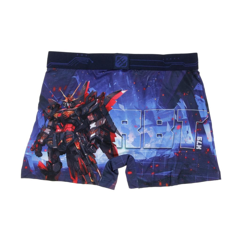 Boxer Bleu/Noir à Imprimés Homme Freegun NIN 2