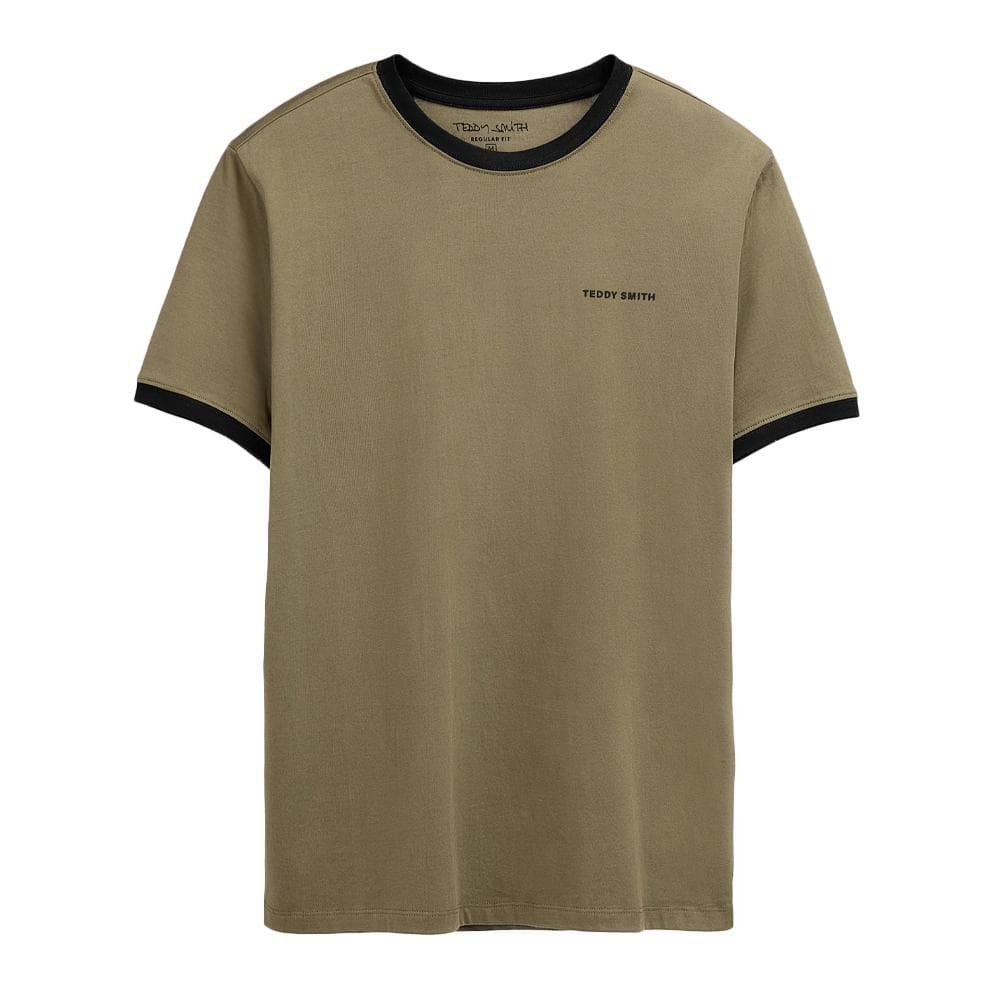 T-Shirt Kaki Homme Teddy Smith Tee 2 1