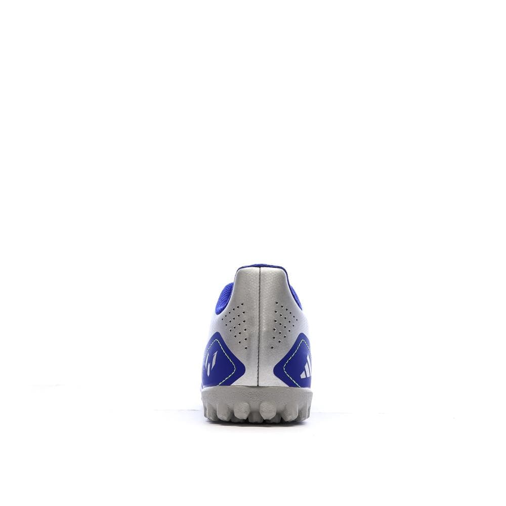 Chaussures de Foot Gris/Bleu Junior Adidas F50 Club TF J Messi 3