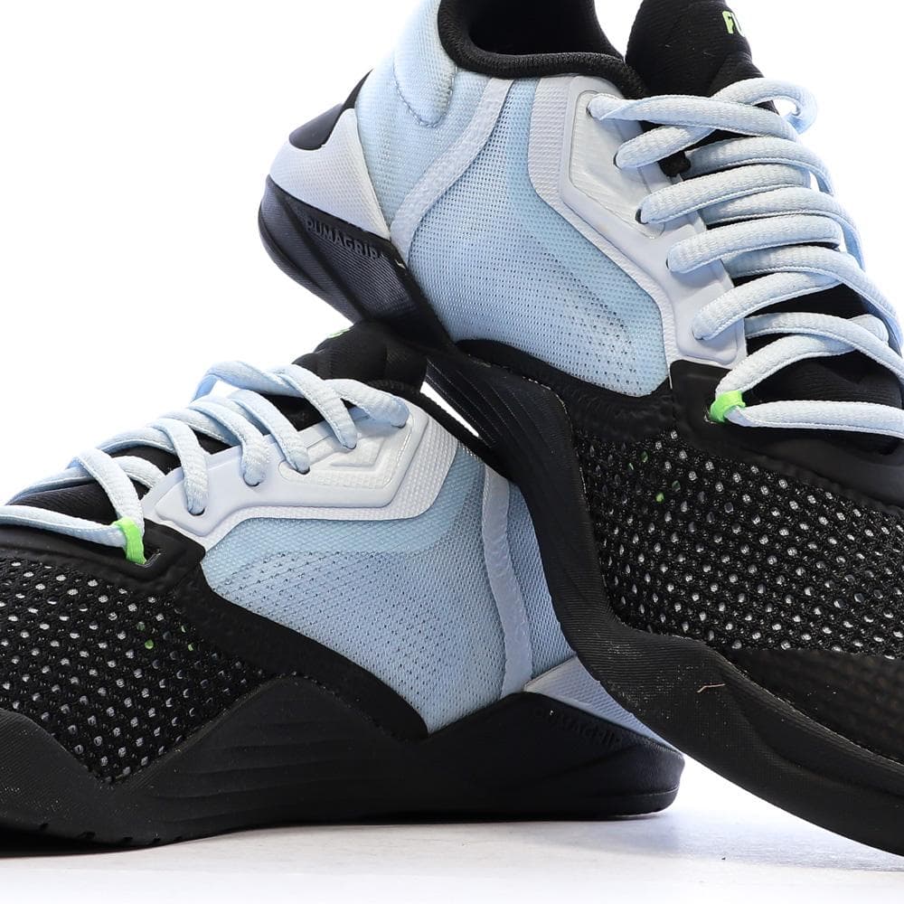 Baskets Noir/Bleu Garçon Puma Fuse 7