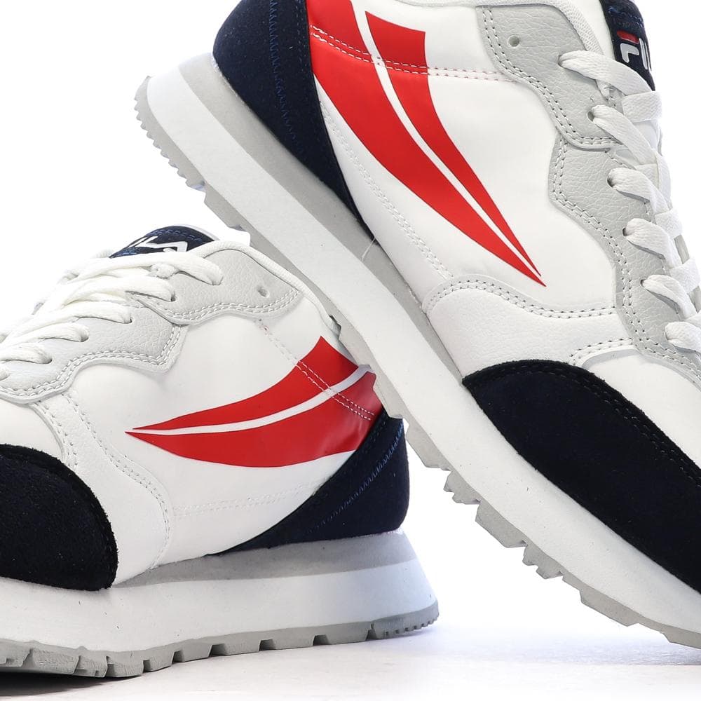 Baskets Rouge/Blanc Homme Fila Hypert 7