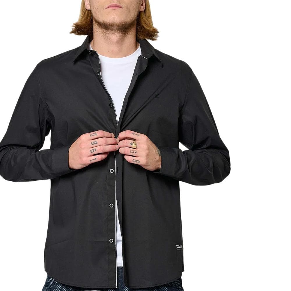Chemise Noire Homme Kaporal KURAJ 1