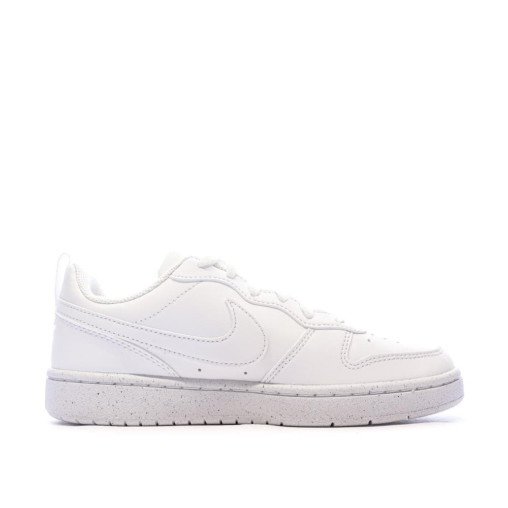 Baskets Blanches Garçon/Fille Nike Court Borough 2