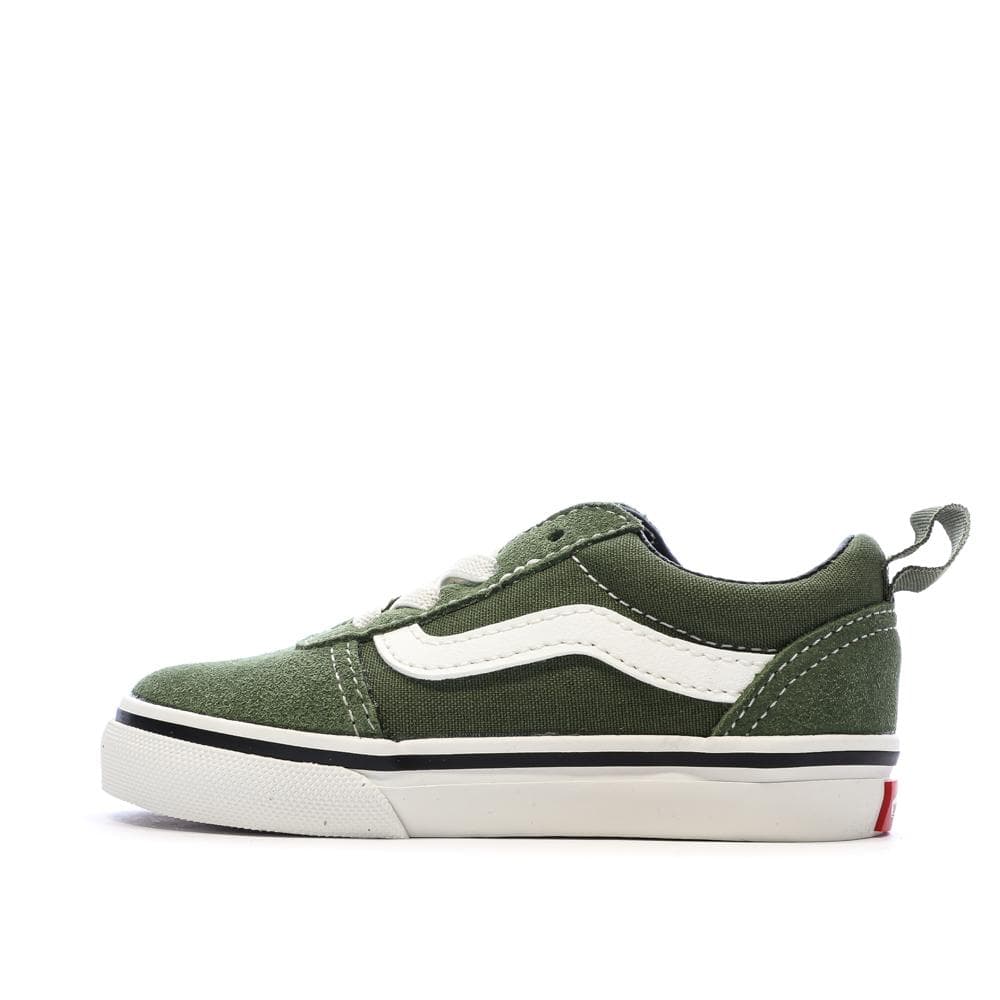 Baskets Verte Garçon Vans Ward Slip-on Suede 1