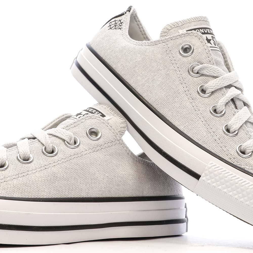 Baskets Grises Homme Converse Chuck Taylor All Star Boro Stitching 7