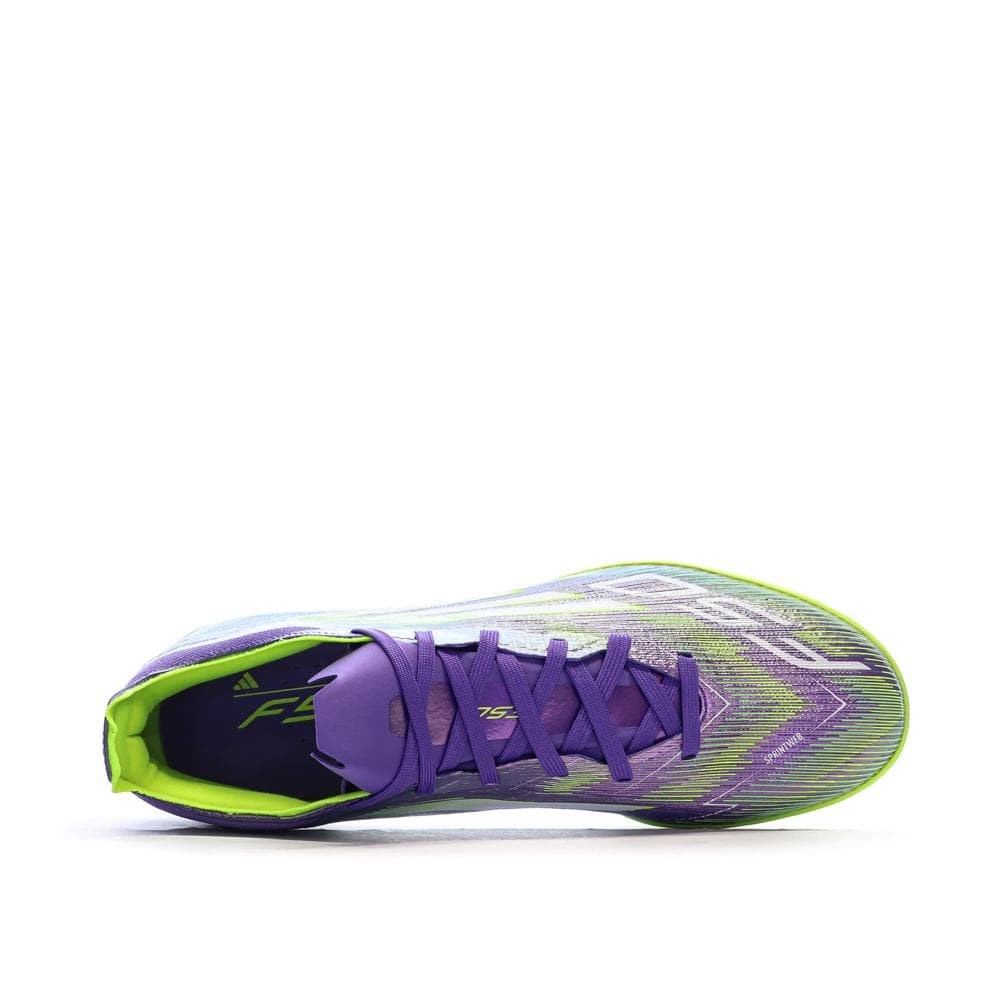 Chaussures de Foot Violet/Jaune Adidas F50 Pro TF 4