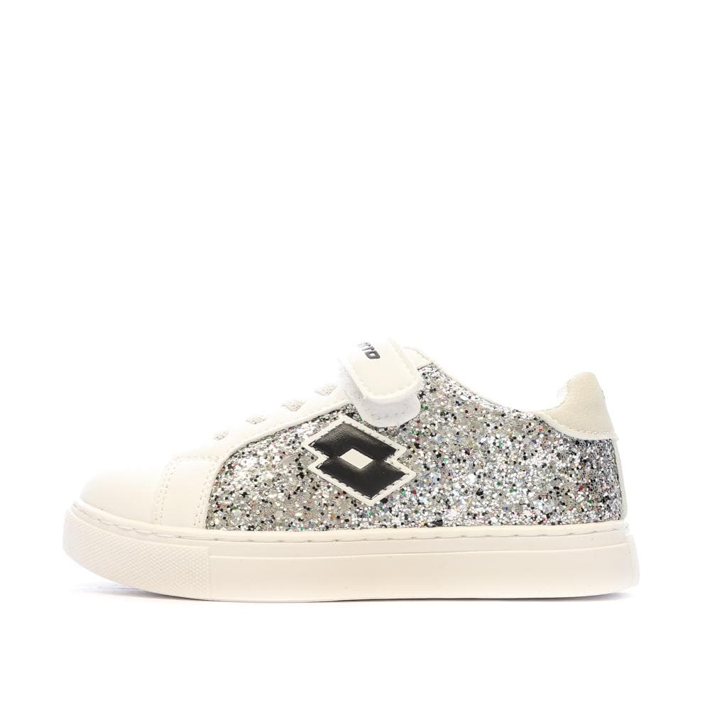 Baskets Blanches Fille Lotto Plaisance 1