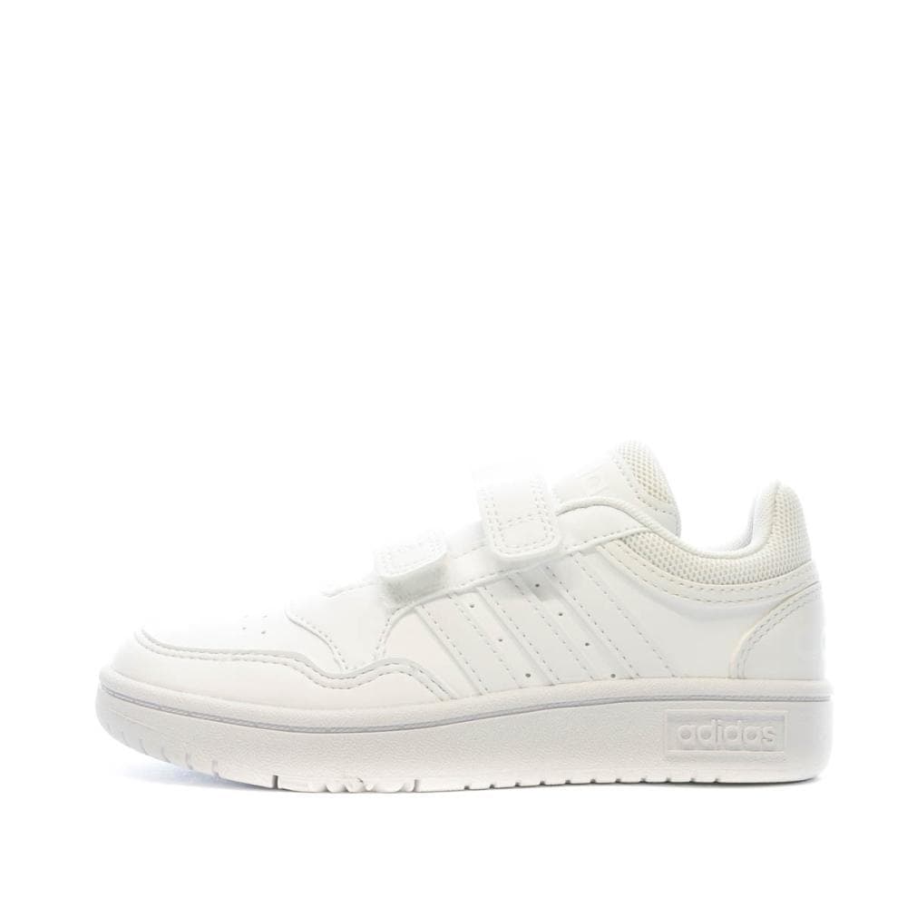 Baskets Blanches Garçon Adidas Hoops 1