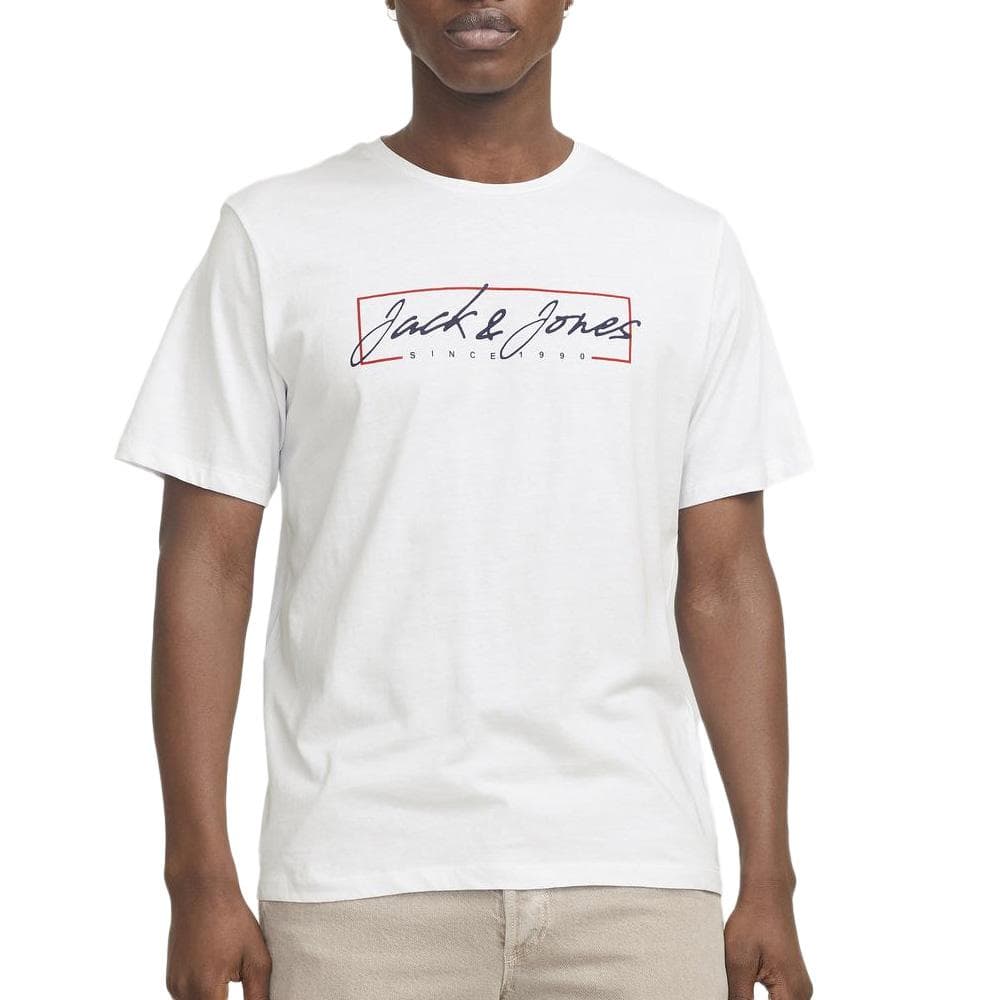 T-shirt Blanc Homme Jack & Jones Hzuri 1