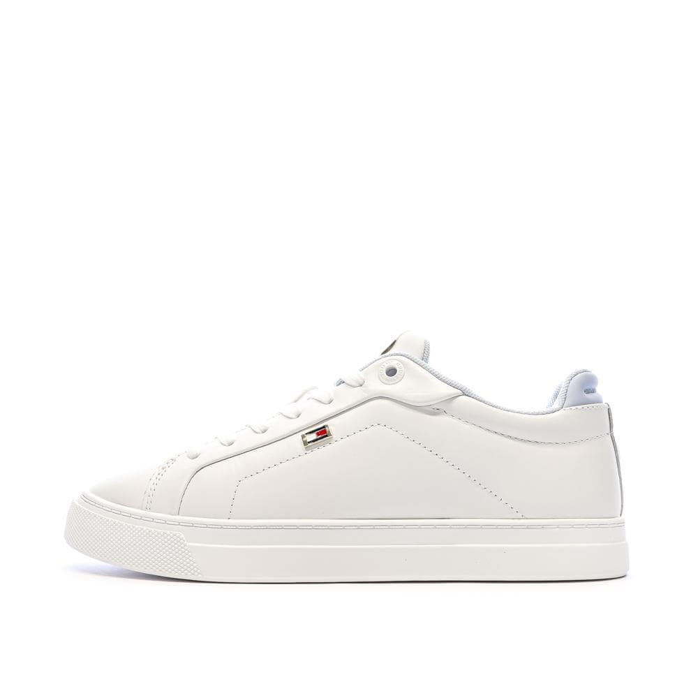 Baskets Blanches/Bleu Femme Tommy Hilfiger Sporty 1