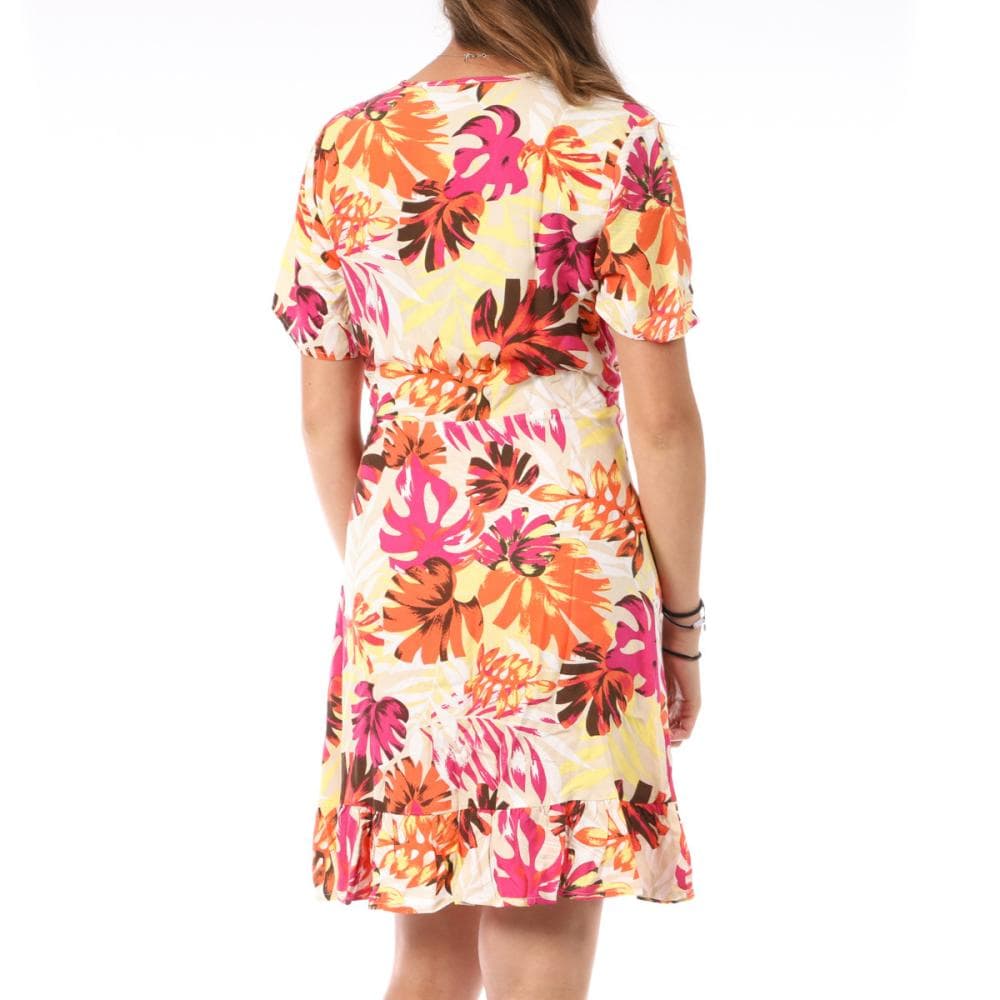Robe Beige/Rose Femme Only Marlie Wrap 2